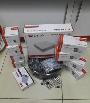 8 PCS Hikvision 8 Channel 1080p 2mp CCTV Cameras Full System Kit