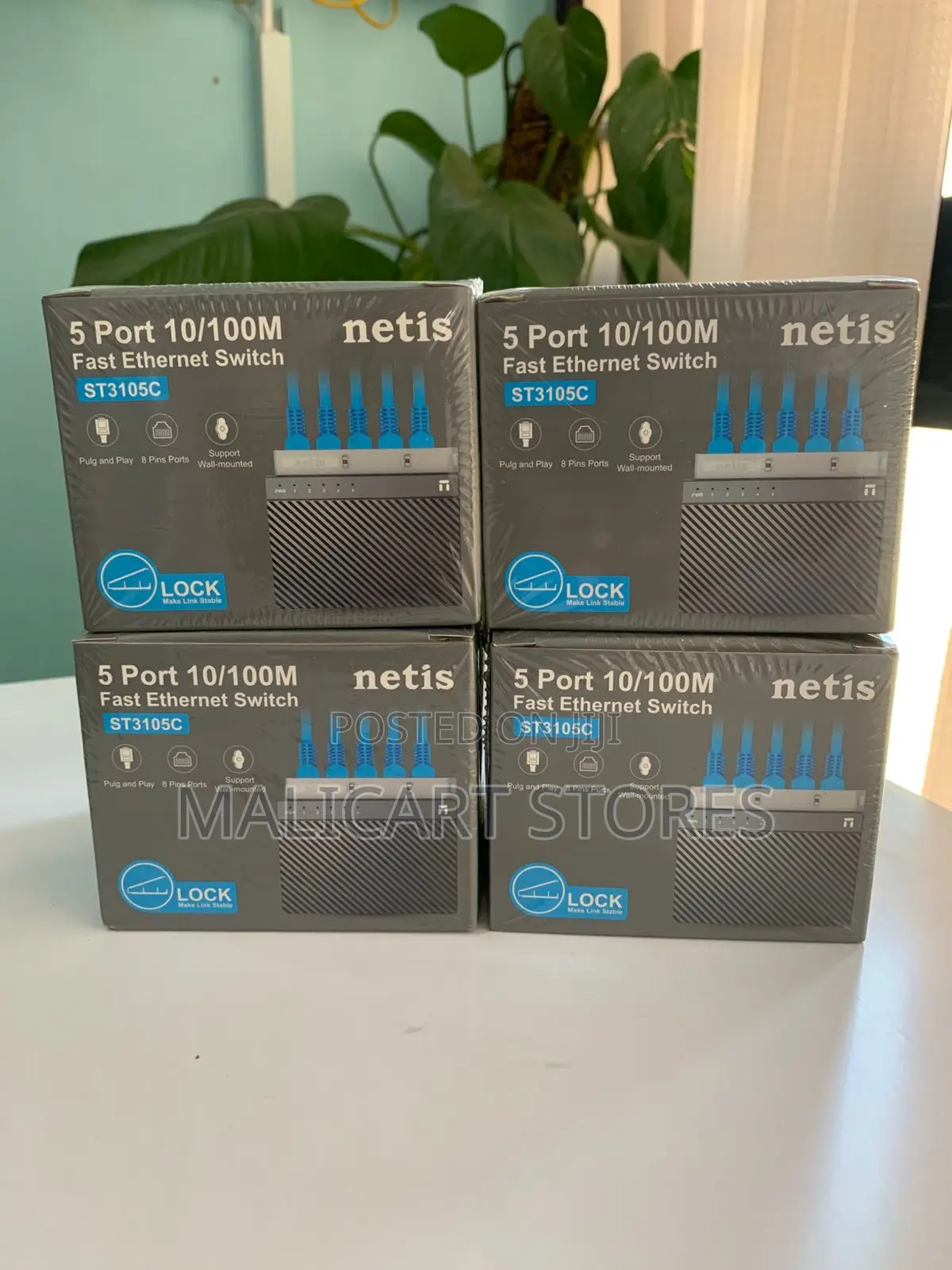 Netis St3105c 5-Port Fast Ethernet Switch