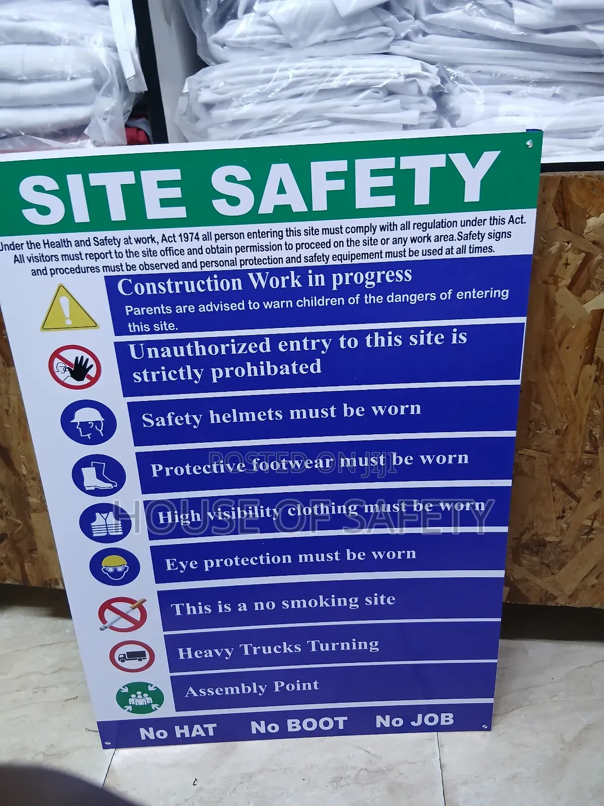 A1 Large Side Forest Board Signages