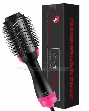 Electric Hair Straightener Brush/Dryer