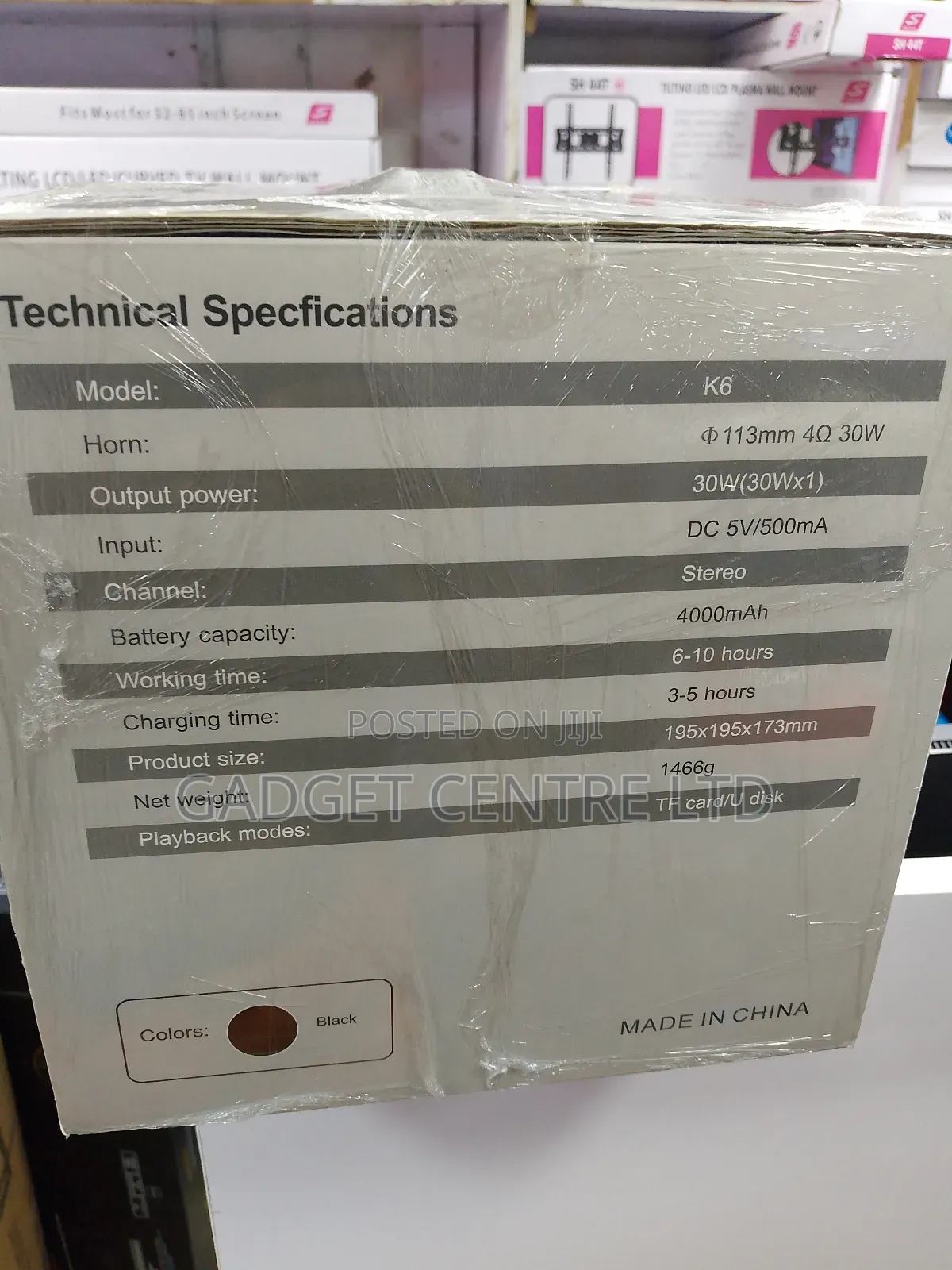 Original Kisonli Bluetooth Speaker