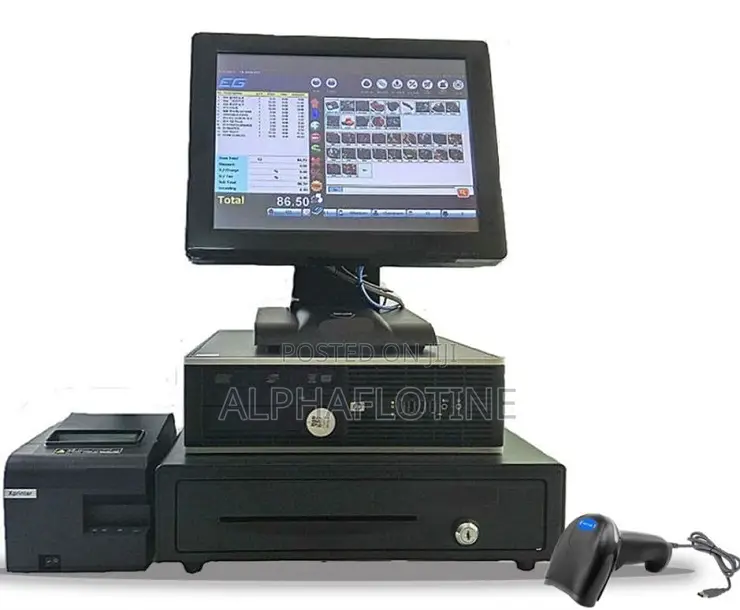 Complete Core I5 Hp Desktop Pos System,4gb Ram, 500gb