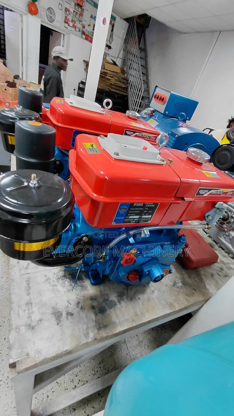 10hp Diesel Water-Cooled Engine Manual Starter.