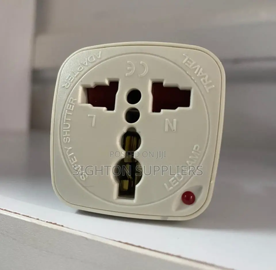 Universal Travel Power Adapter With Socket Plug