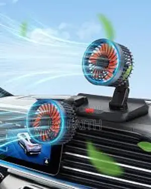 Speed Adjustable Dashboard Cooling Air Circulator for Suv Vehicle