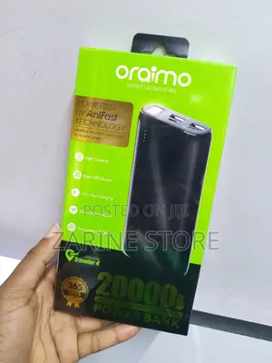 Oraimo 20000mah Power Bank Type C Micro Usb Dual Input Fast Charging
