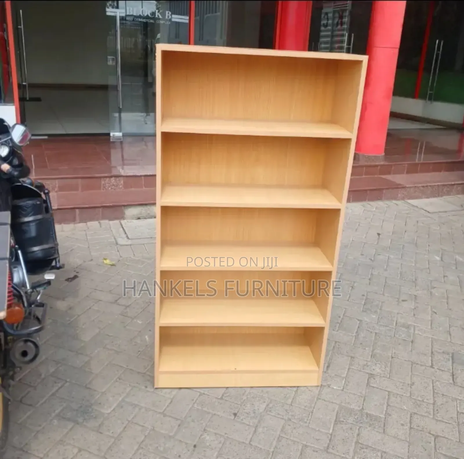 Wooden Bookshelf
