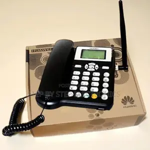Universal Huawei GSM Office Home Desktop Phone With Sim Slot- Black