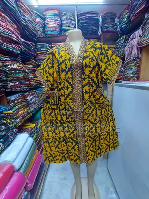 Stylish Short Ankara Dress