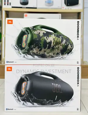 JBL Boombox 4 - Portable Waterproof Speaker Up to 34 Hours of Playtime