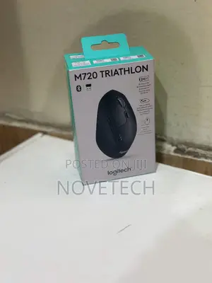 Logitech M720 Triathlon Bluetooth Wireless Mouse - Unifying Receiver