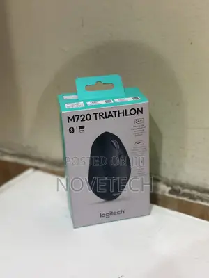 Logitech M720 Triathlon Wireless Mouse - Black