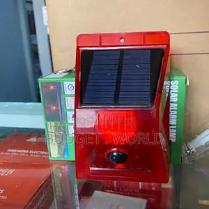 Weatherproof Ip65rated Remote Control Ip65waterproof Solar Alarm Siren