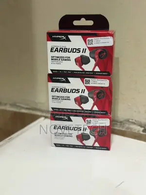 Hyperx Earbuds Ii Wired Gaming Earphone Black or Red
