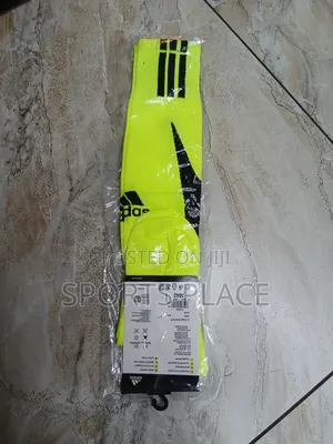Luminous Green Football Socks for Children