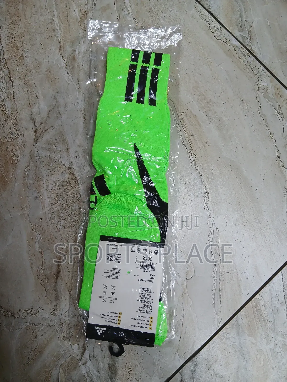 Green Football Socks for Kids