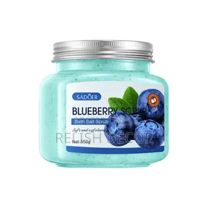 Sadoer Blueberry Bath Salt Scrub.