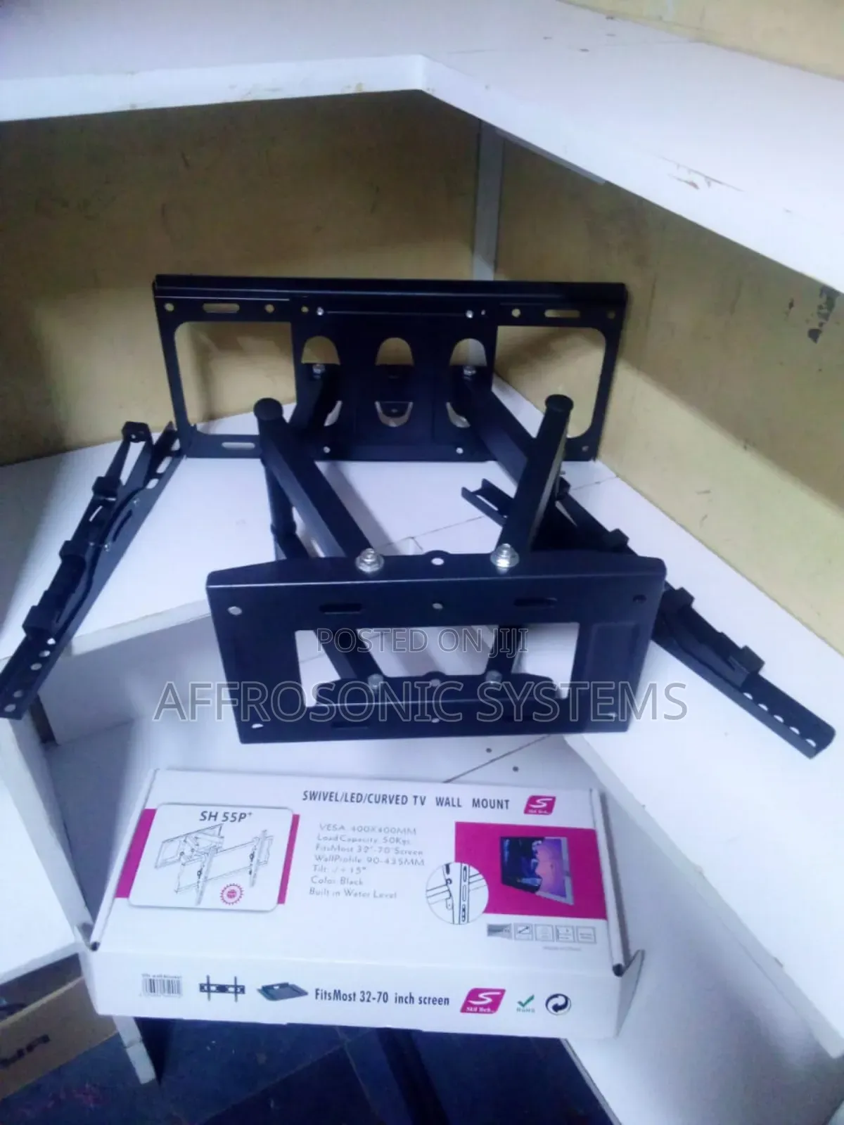 Double Arm Expandable Tv Wall Bracket
