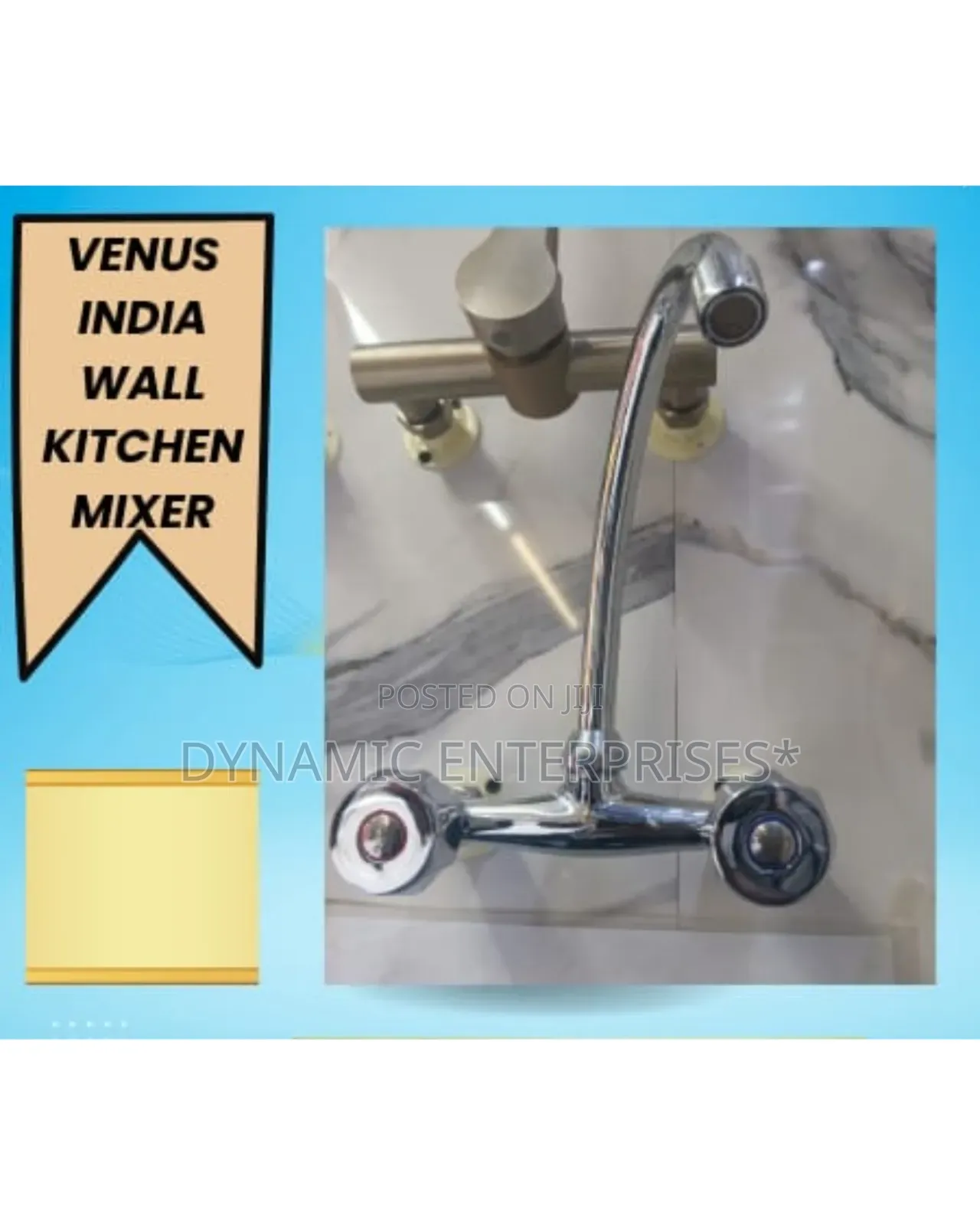 Wall-Mounted Kitchen Mixer Tap
