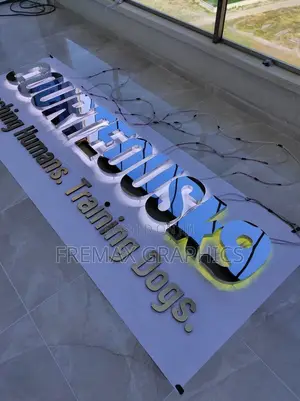 Stylish 3d Signage for Strong Brand Impact