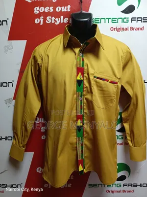 African Print Work Shirts