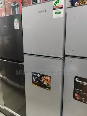 Volsmart 172litres Silver Double Door Refrigerator