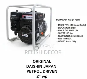 Daishin Pup Hg 170d Gasoline Water Pump