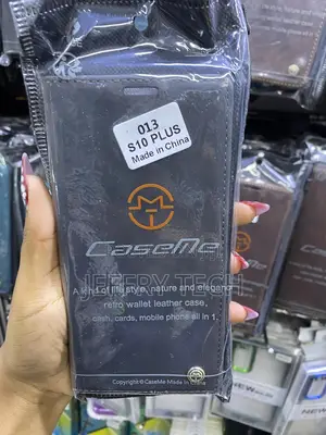 Xagzee Samsung Galaxy S10 Wallet Card Slots Casme Flip Case