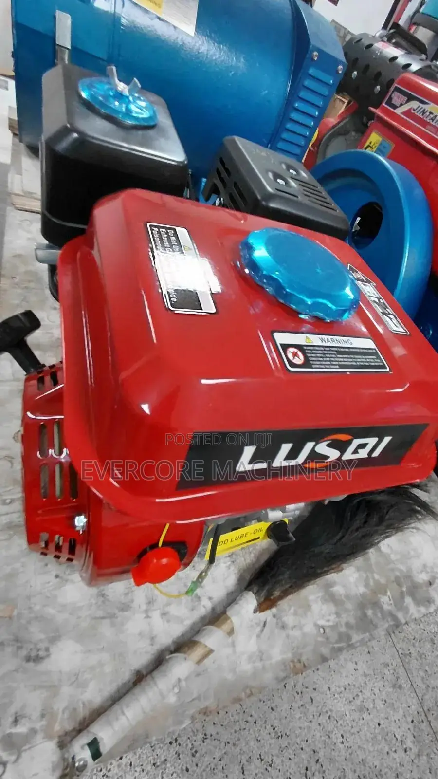 7.5hp Petrol Powered Engine With Pulley.