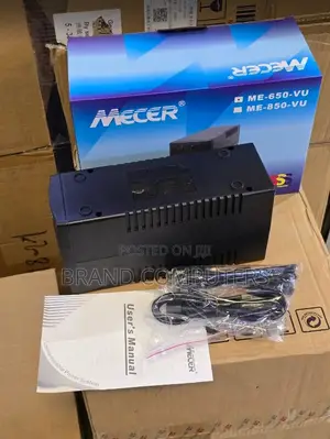 Mecer 650-Va(360w) Ups With Avr + Auto Restart