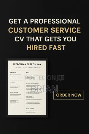 Modern Customer Service Cv • Fast Professional