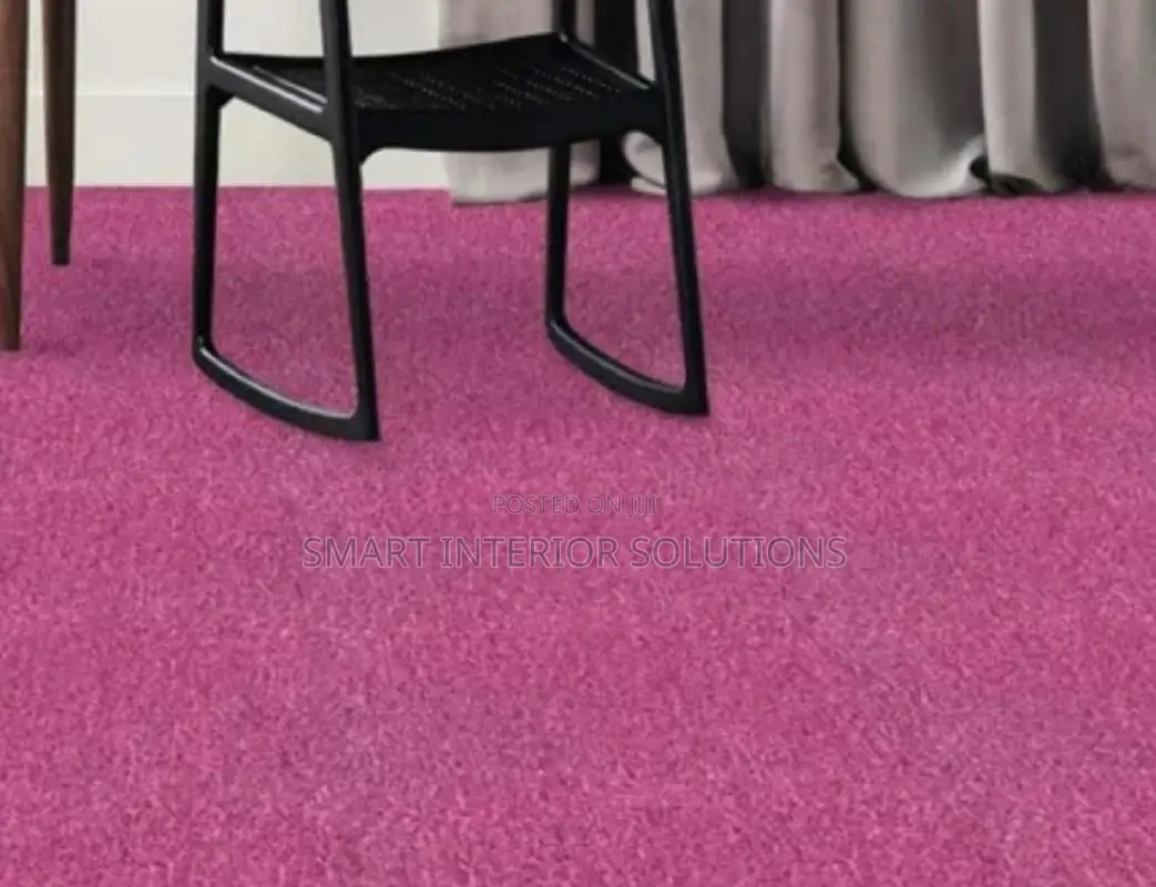 Maroon Office Wall to Wall Carpet