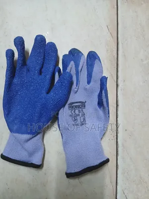 Impactsafety Gloves Blue In Stock