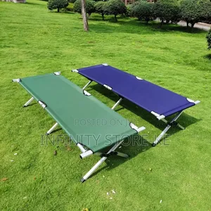 Outdoor Foldable Camping Bed With Carry Bag