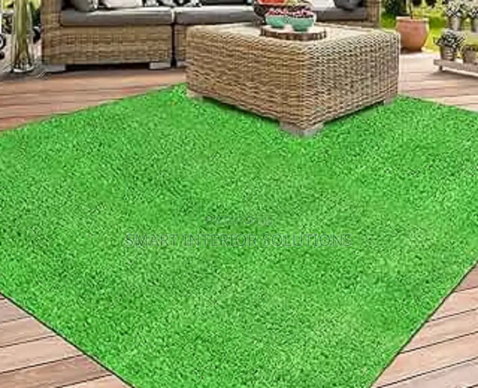 Artificial Green Grass Carpet-No Maintenance– Tsavo Road, Odeon