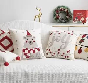 H.Quality 3pc Christmas Themed Pillow Covers
