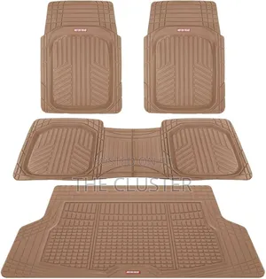 5 Piece Brown Car Mat