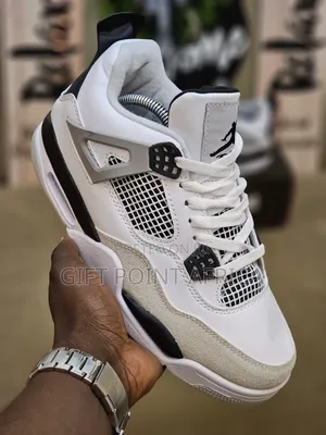 Jordan Air Jordan 4 Retro "Military Black" Sneakers.
