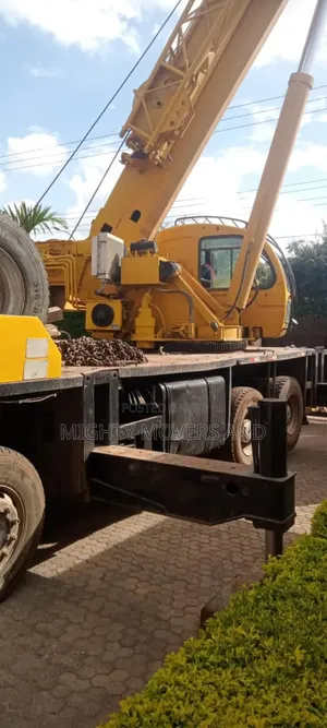 Crane for Lifting and Errands Are Ready