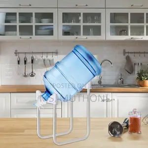 Water Dispenser Stand With a Manual Tap,