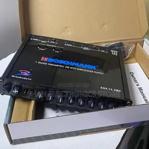 Boschmann Equalizer Eqx-75pro 7 Band Parametric Equalizer