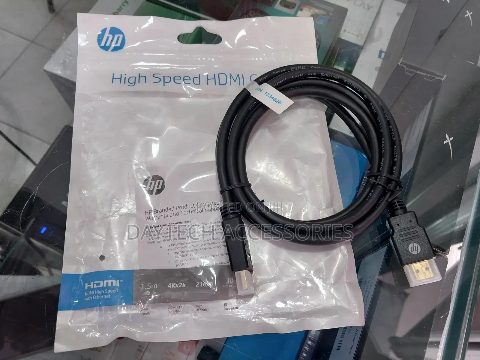 Hp High Speed Hdmi Cable 1.5m