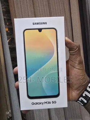 New Samsung Galaxy M36 5G 128 GB Black