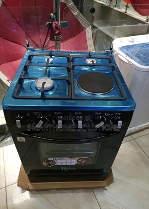 *Roch Standing Cooker 50cmx55cm, 3gas+1electric, Electric Oven, Jet