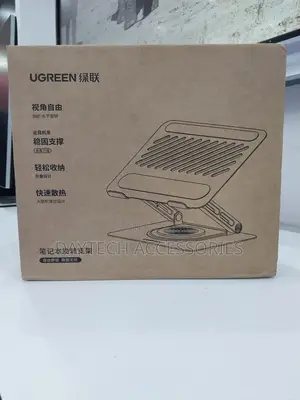 Ugreen Laptop Stand for Desk With 360° Aluminum Rotating Base.