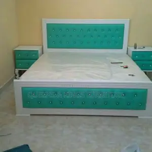 5x6 Mahogany Hardwood Beds With Headboard Sturdy,Elegant Comfortable