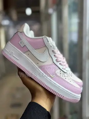 Nike Af1 Pink X Two Laces ,Customs Sizes 37-42
