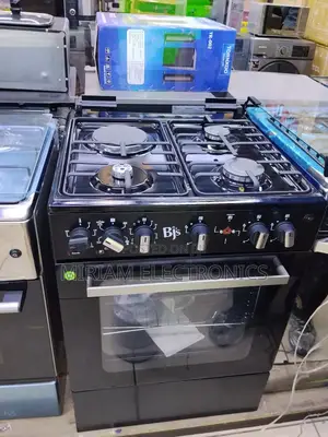 BJS Cooker, Elegance Model 60×60 3+1 Electric/Gas Cooker