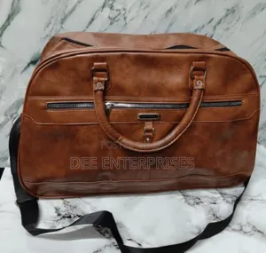 Leather Large Travel Duffle Bag
