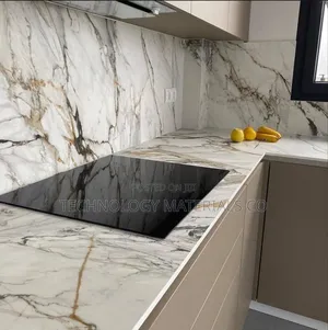 Calacatta Luxe Gold Sintered Stone – Luxury Finish for Modern Spaces